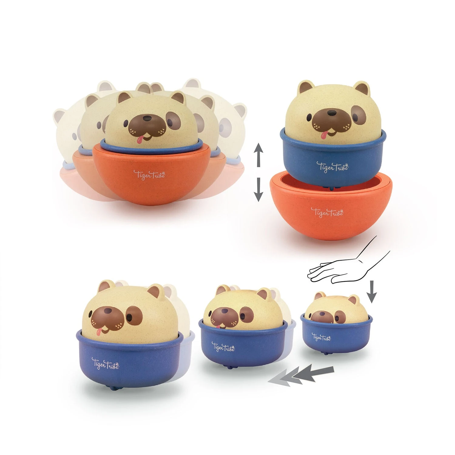 Tiger Tribe Rocking Rollers - Dog 6 Tiger Tribe Rocking Rollers - Dog - Image 4