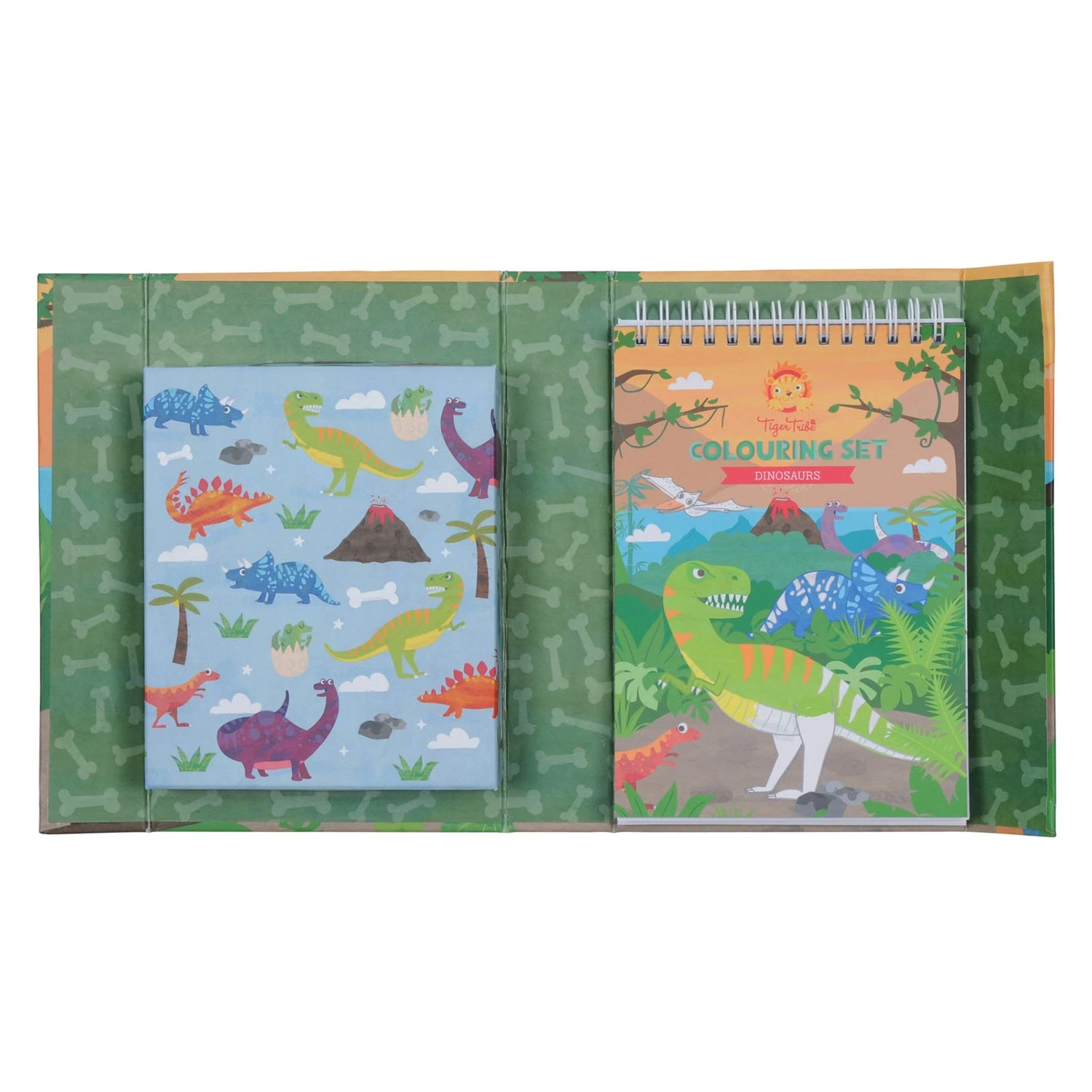 Tiger Tribe Colouring Set - Dinosaurs 6 Tiger Tribe Colouring Set - Dinosaurs - Image 4