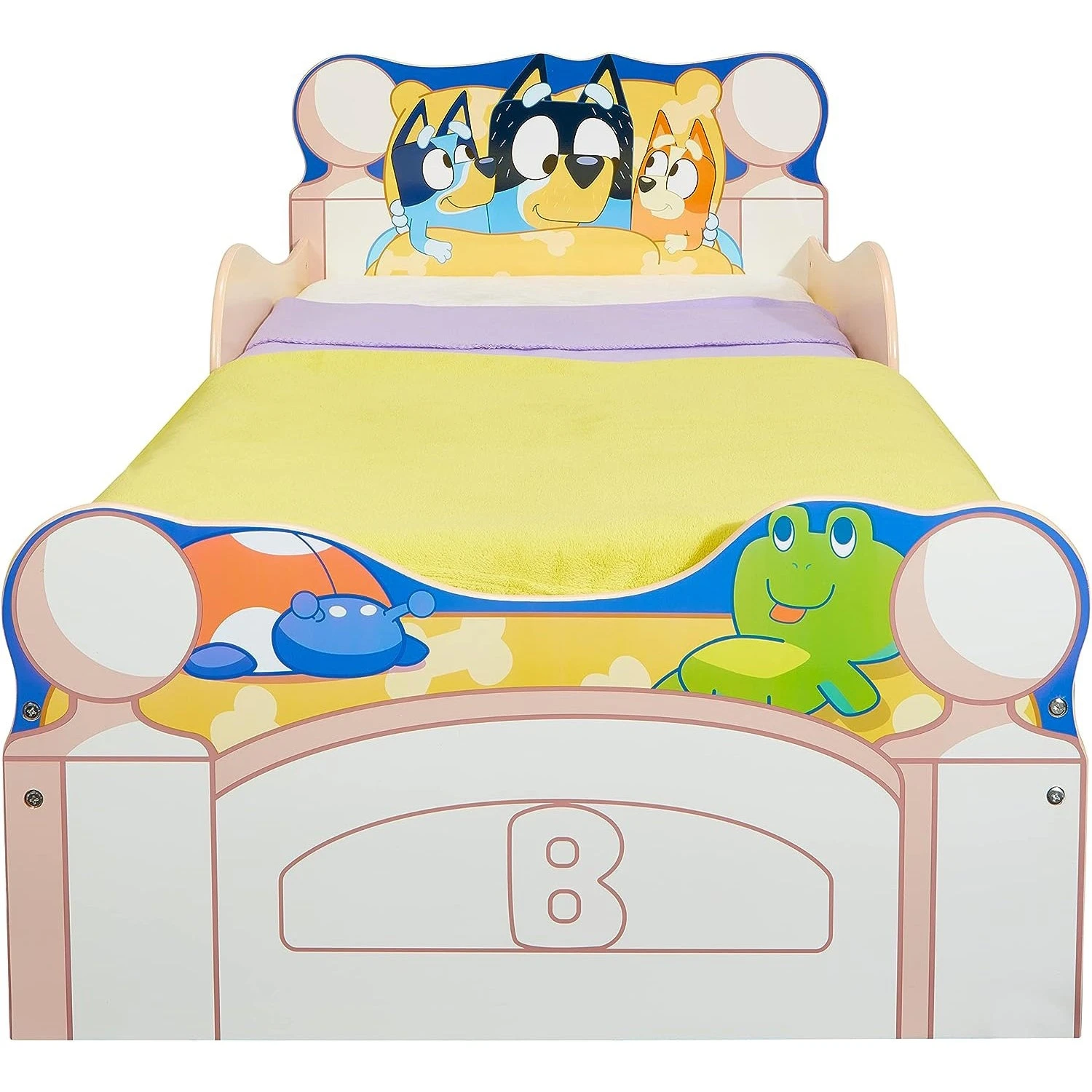 Bluey Kids Toddler Bed With Storage Drawers 4 Bluey Kids Toddler Bed With Storage Drawers - Image 2