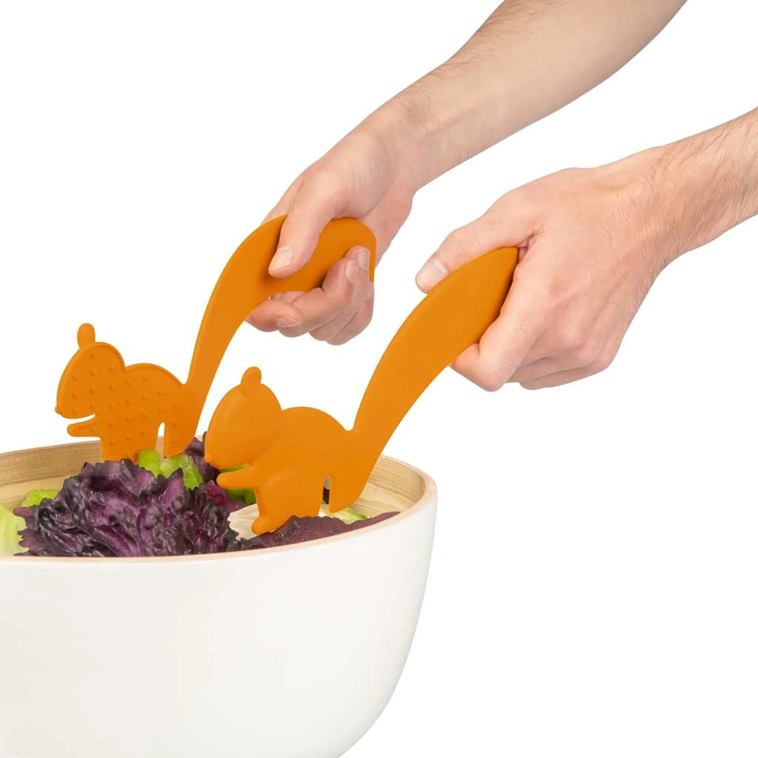 Balvi Serving Tongs Squirrel - Orange 5 Balvi Serving Tongs Squirrel - Orange - Image 3