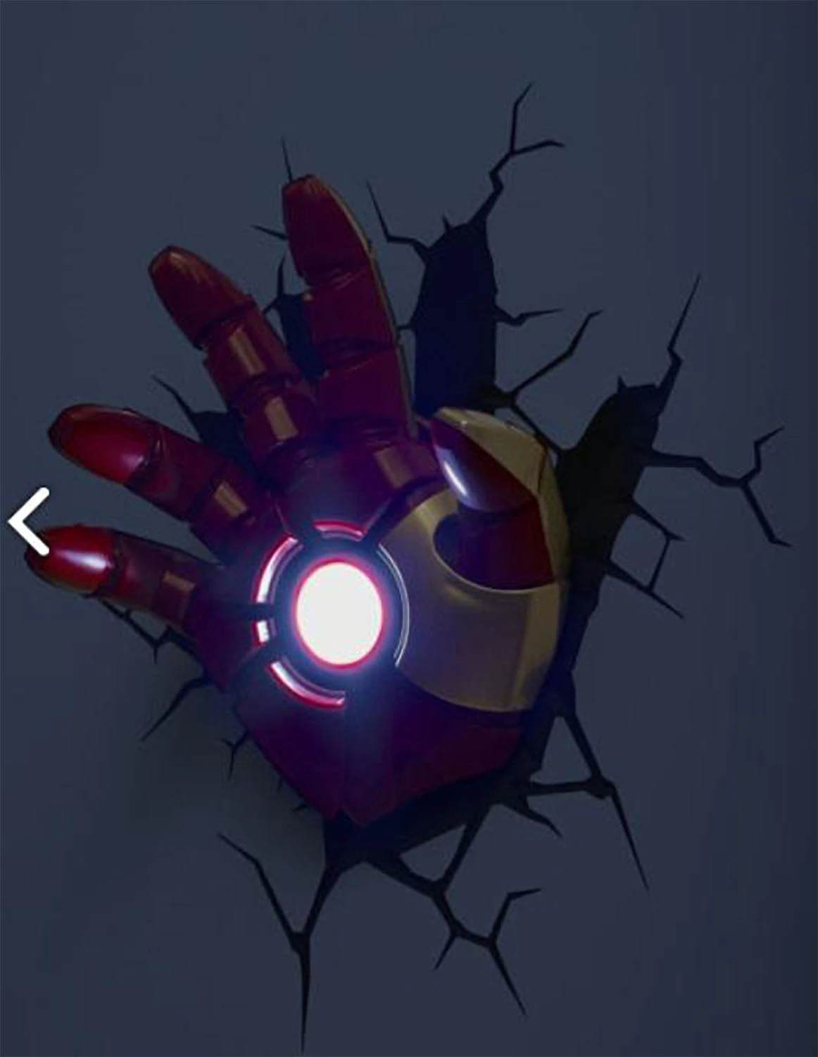 Marvel Iron Man 3 Hand - 3D Deco Light 4 Marvel Iron Man 3 Hand - 3D Deco Light - Image 2