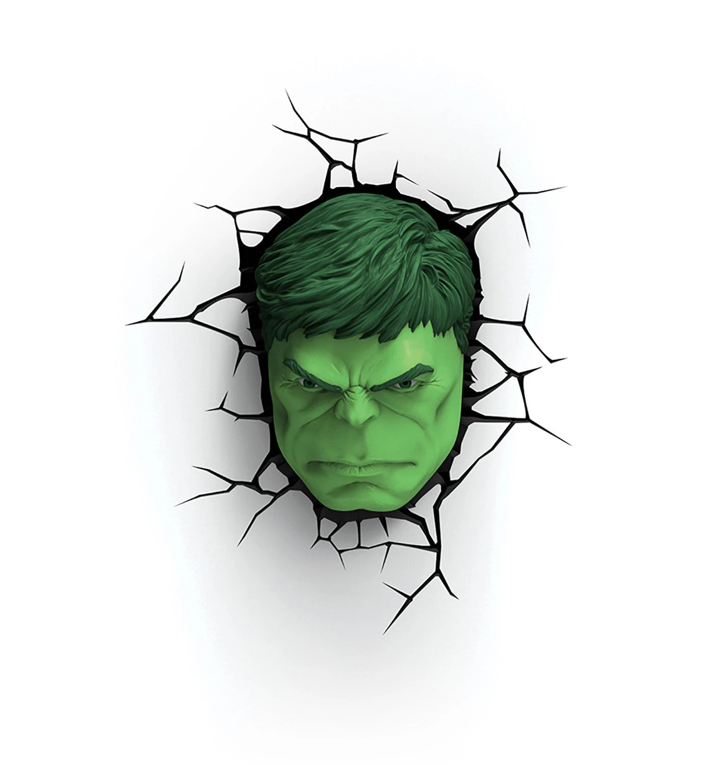 Marvel Hulk Face - 3D Deco Light 3 Marvel Hulk Face - 3D Deco Light