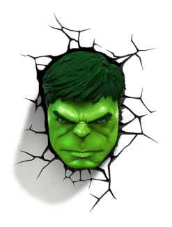 Marvel Hulk Face - 3D Deco Light 7 Marvel Hulk Face - 3D Deco Light -Toy Sale Store 3D025 3