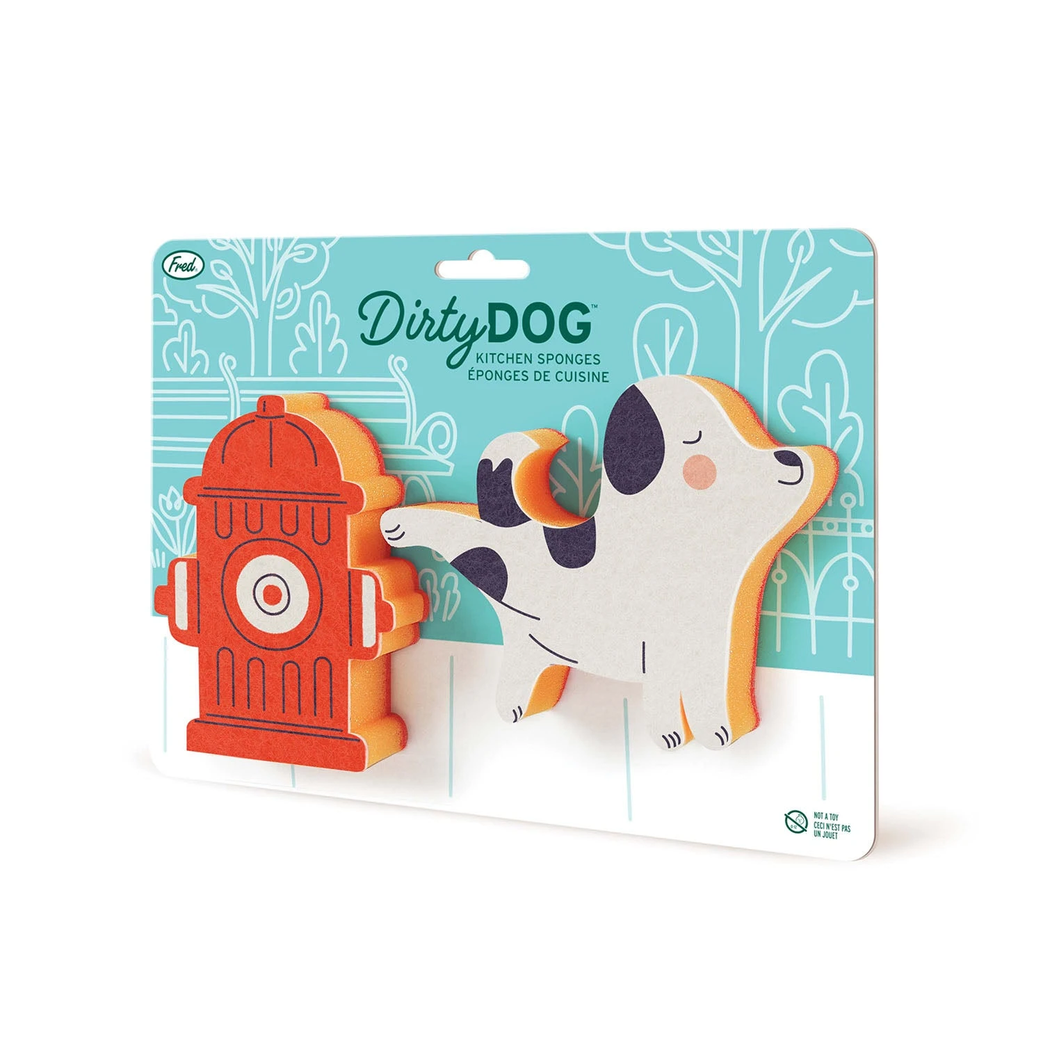 Dirty Dog Sponge - Set Of 2 5 Dirty Dog Sponge - Set Of 2 - Image 3