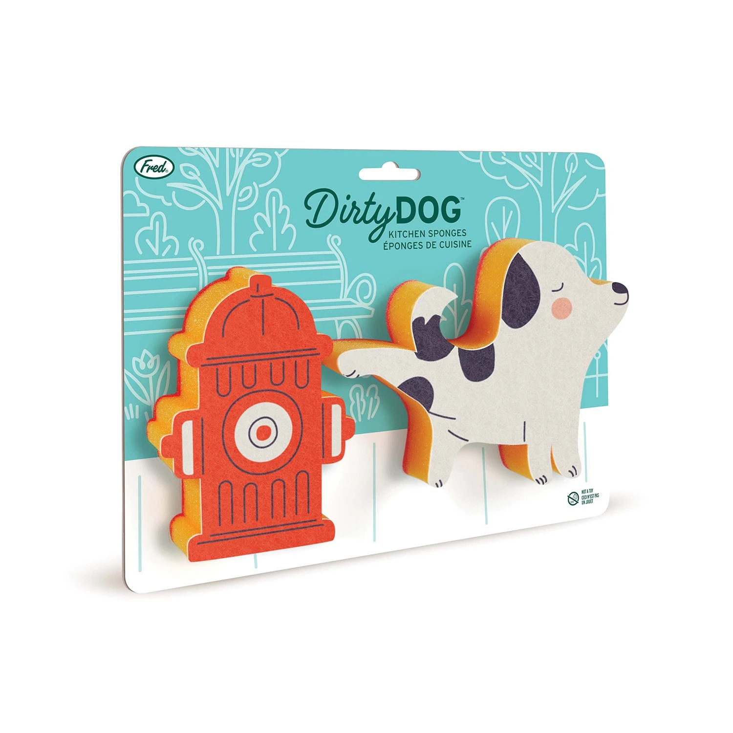 Dirty Dog Sponge - Set Of 2 3 Dirty Dog Sponge - Set Of 2