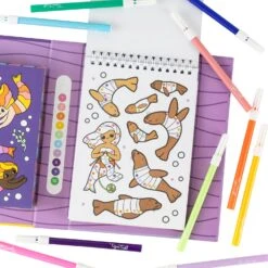 Tiger Tribe Colouring By Numbers - Mermaids & Friends 11 Tiger Tribe Colouring By Numbers - Mermaids & Friends -Toy Sale Store 6 0293 4