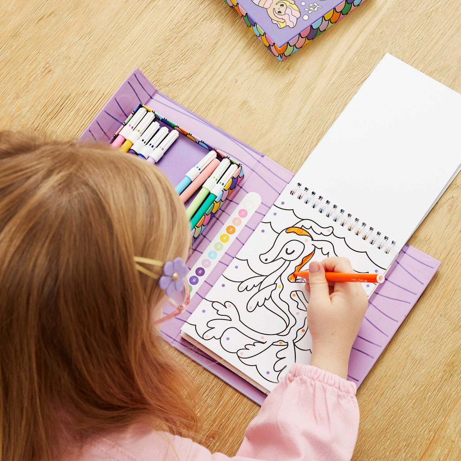 Tiger Tribe Colouring By Numbers - Mermaids & Friends 8 Tiger Tribe Colouring By Numbers - Mermaids & Friends - Image 6