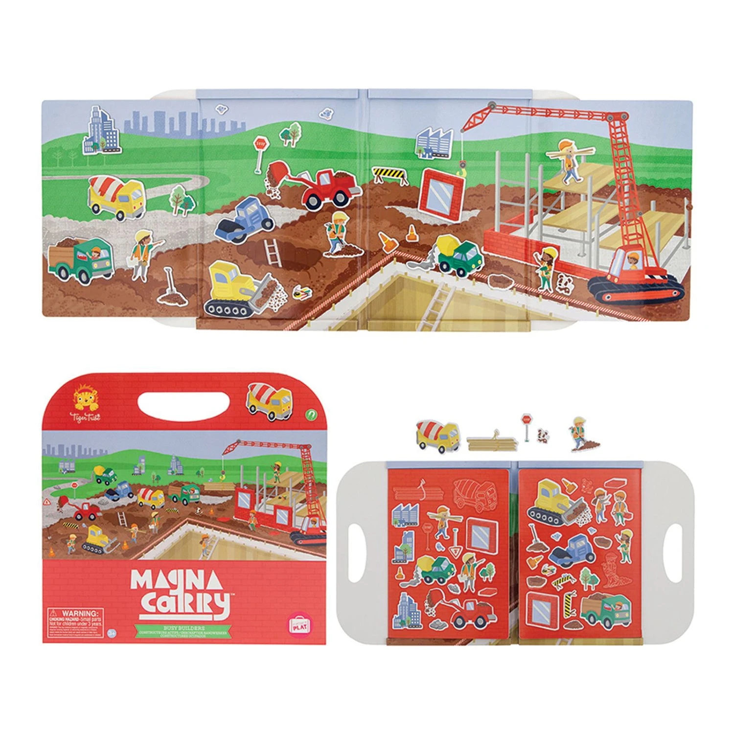 Crocodile Creek Magna Carry - Busy Builders 3 Crocodile Creek Magna Carry - Busy Builders