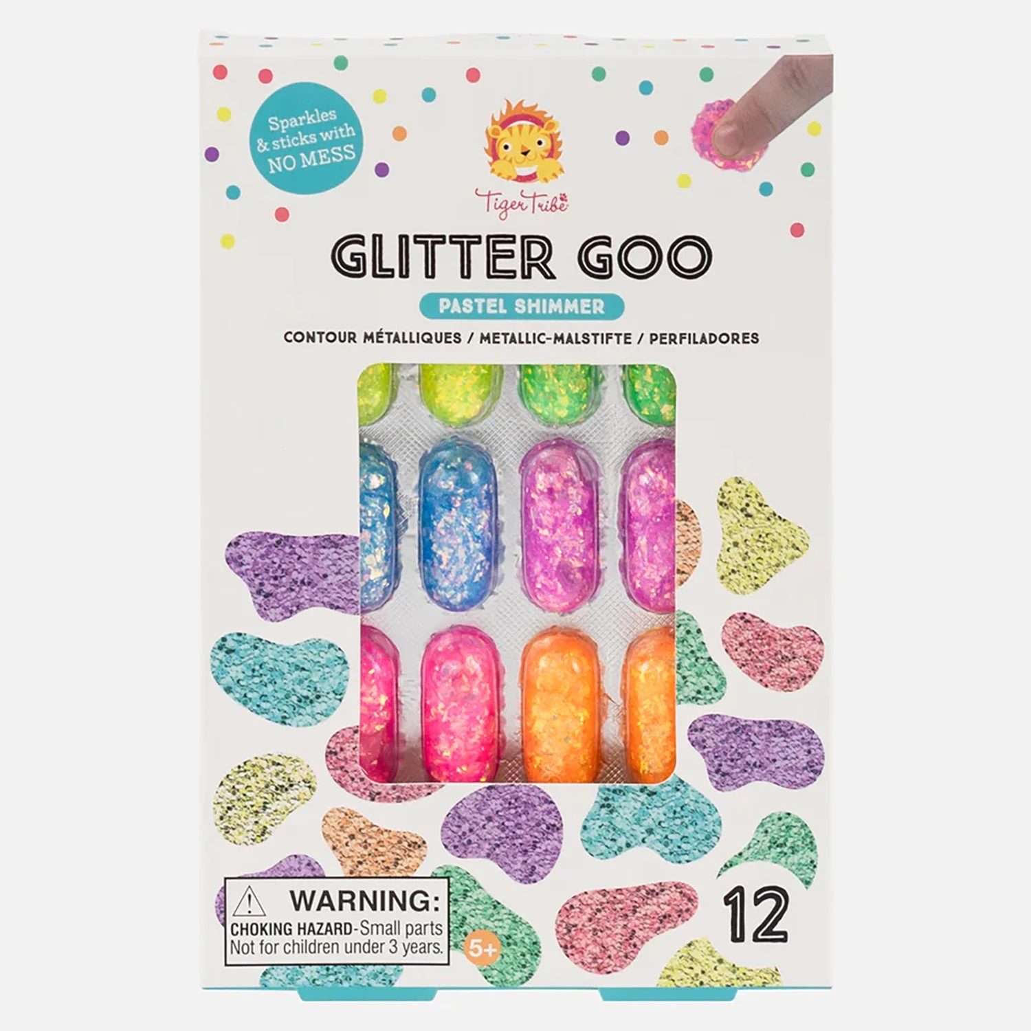 Tiger Tribe Glitter Goo - Pastel Shimmer 3 Tiger Tribe Glitter Goo - Pastel Shimmer