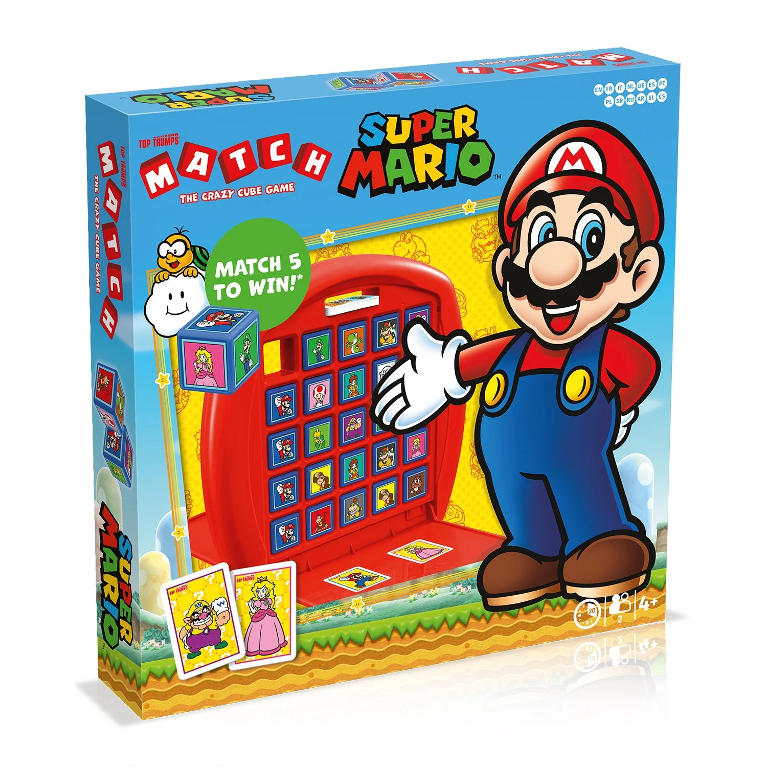 Hasbro Super Mario Top Trumps Match 4 Hasbro Super Mario Top Trumps Match - Image 2