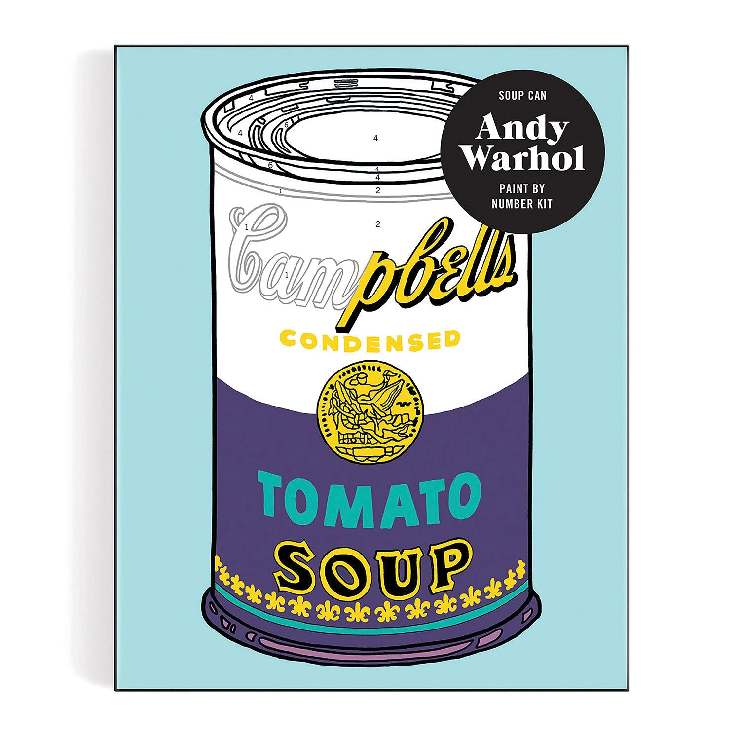 Andy Warhol - Soup Paint By Number Kit 3 Andy Warhol - Soup Paint By Number Kit
