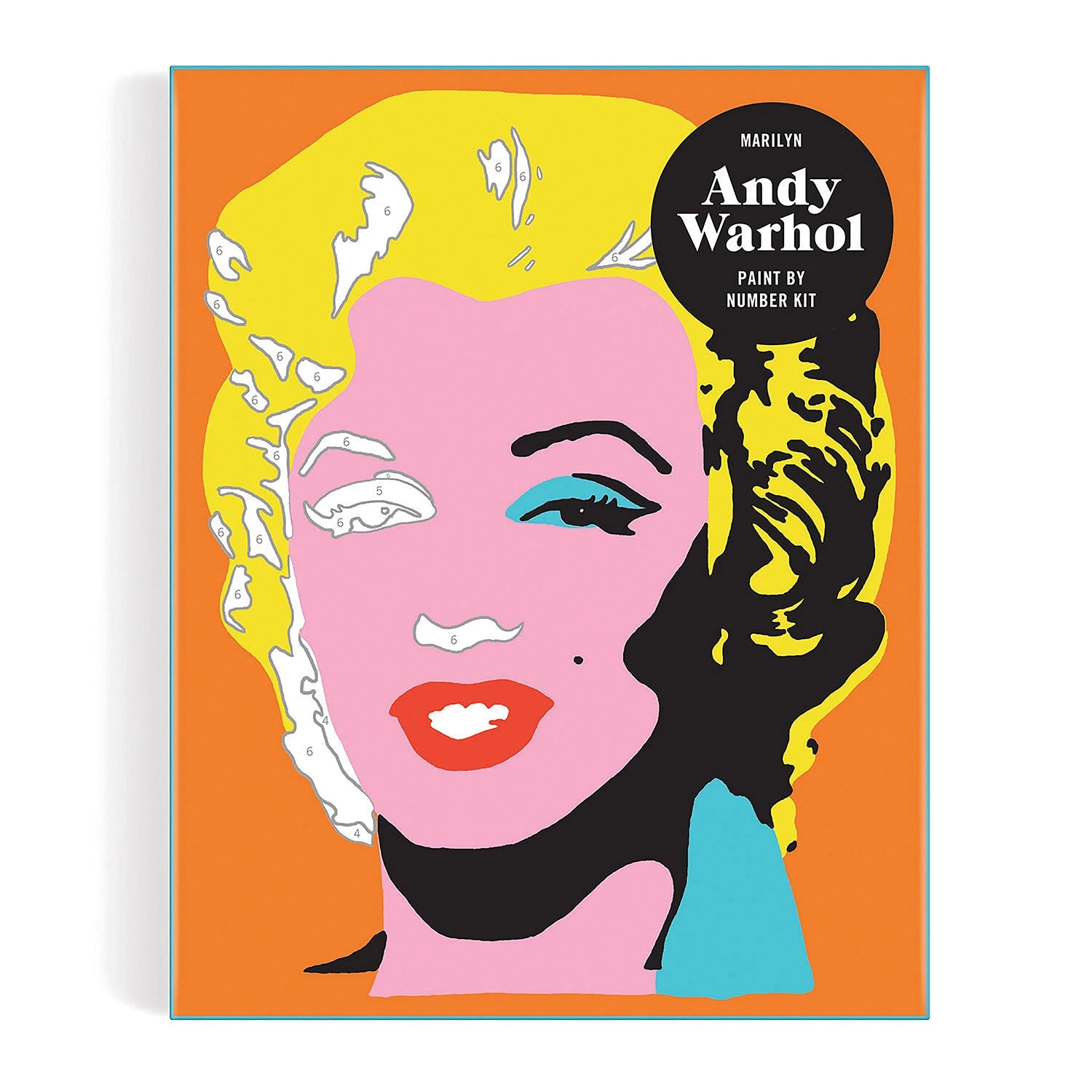Andy Warhol - Marilyn Paint By Number Kit 3 Andy Warhol - Marilyn Paint By Number Kit