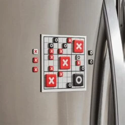 Tic Tac No Magnetic Fridge Game 24 Tic Tac No Magnetic Fridge Game -Toy Sale Store 9780735379459 9