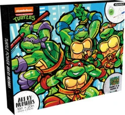Aquarius TMNT Art By Numbers