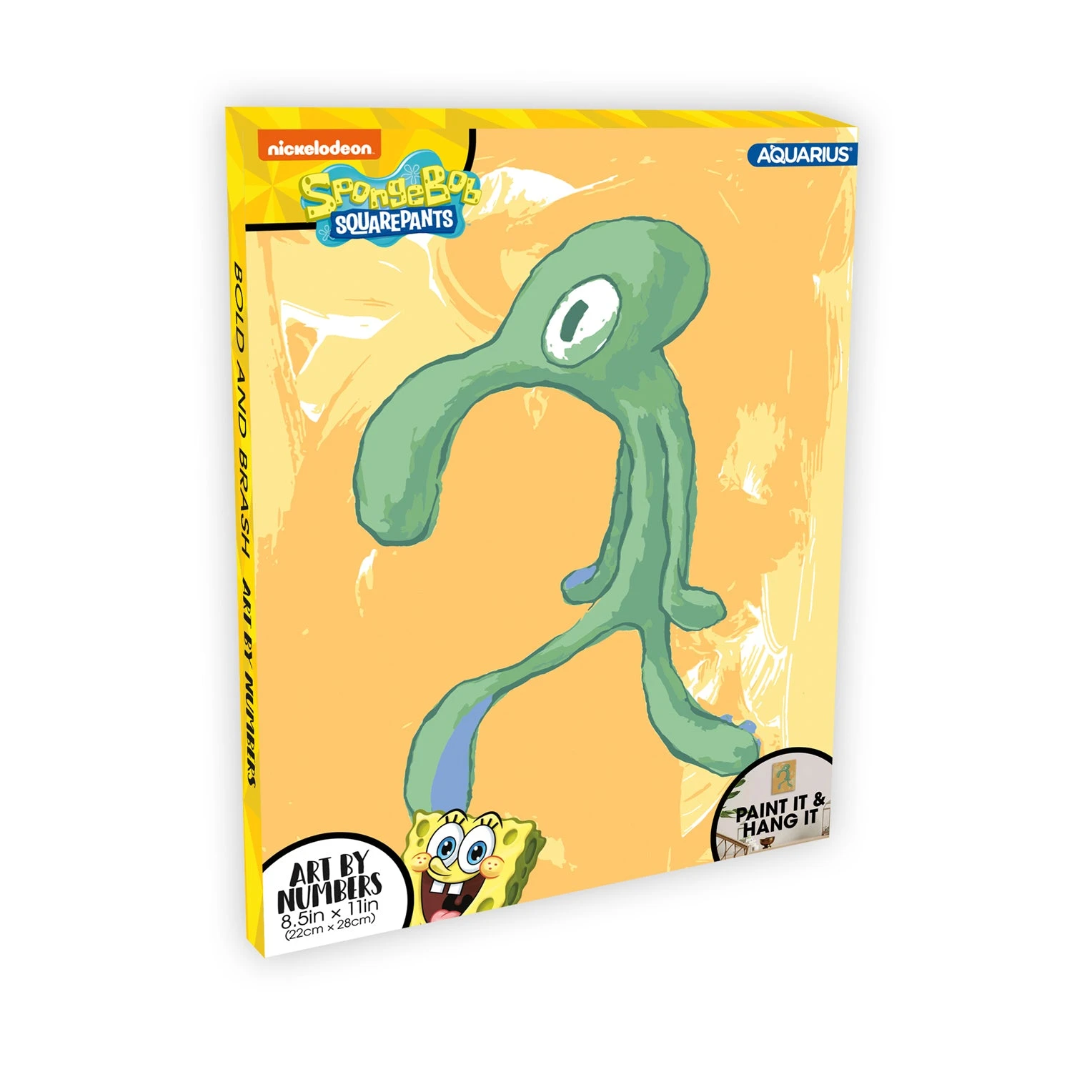 Aquarius SpongeBob Bold And Brash - Mini Art By Numbers 3 Aquarius SpongeBob Bold And Brash - Mini Art By Numbers