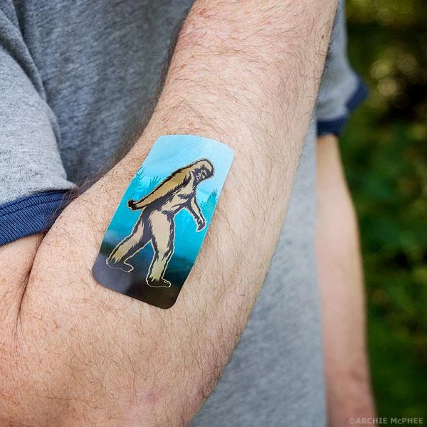 Archie McPhee - Bigfoot Bandages 4 Archie McPhee - Bigfoot Bandages - Image 2