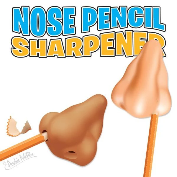 Archie McPhee - Nose Pencil Sharpener 3 Archie McPhee - Nose Pencil Sharpener