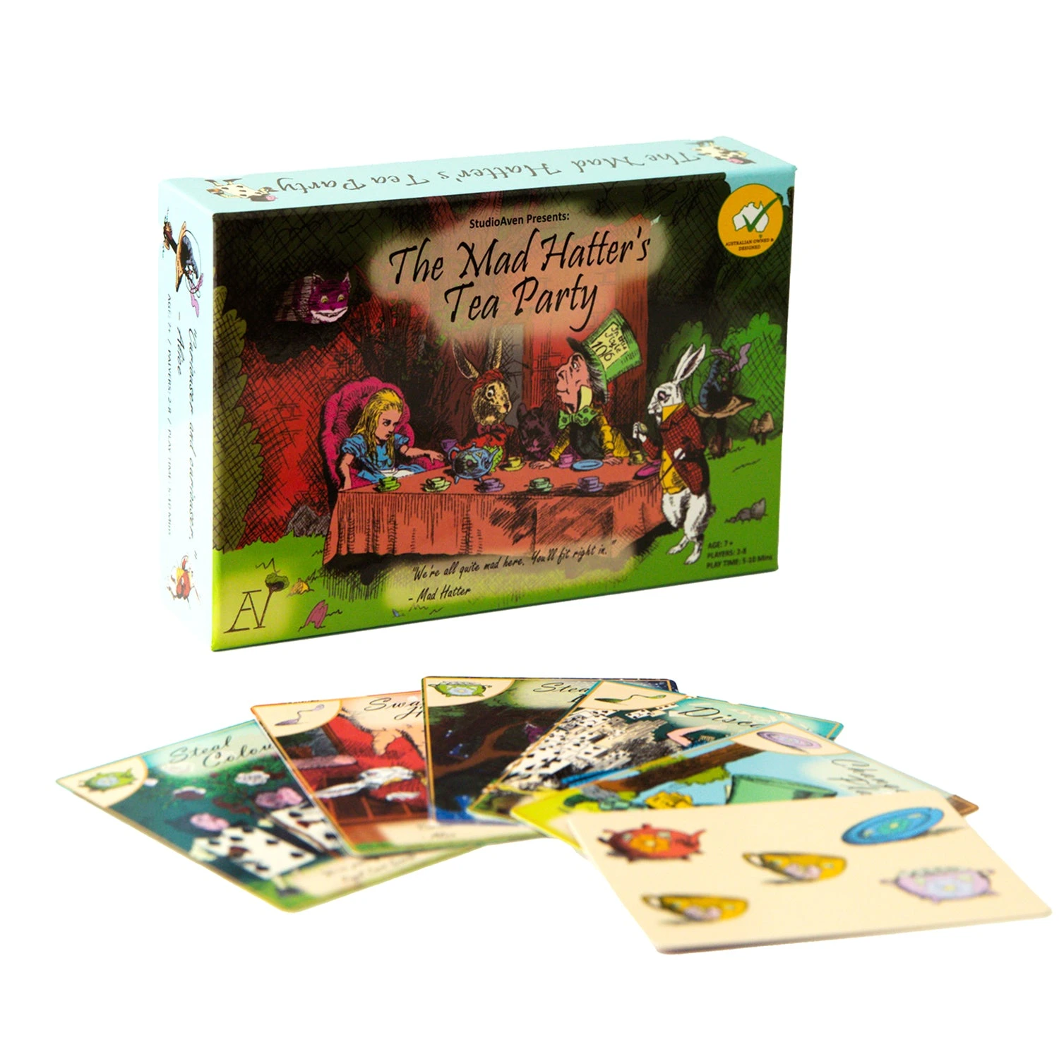 Mad Hatter's Tea Party Game 4 Mad Hatter's Tea Party Game - Image 2