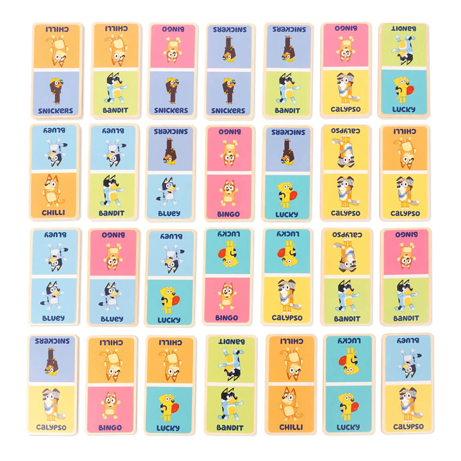 Bluey: Wooden Dominoes Set 5 Bluey: Wooden Dominoes Set - Image 3