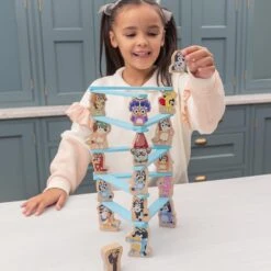 Bluey: Wooden Stacking Game 8 Bluey: Wooden Stacking Game -Toy Sale Store BLU255C 2