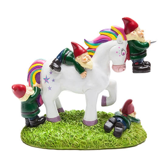 BigMouth Unicorn Gnome Massacre Garden Gnome 3 BigMouth Unicorn Gnome Massacre Garden Gnome