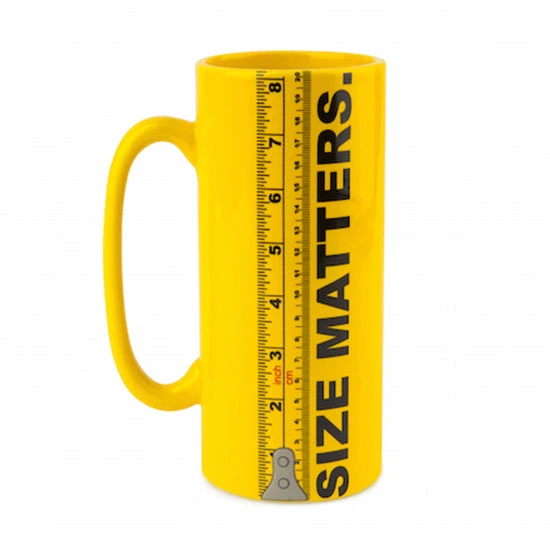 BigMouth The Size Matters Coffee Mug 3 BigMouth The Size Matters Coffee Mug