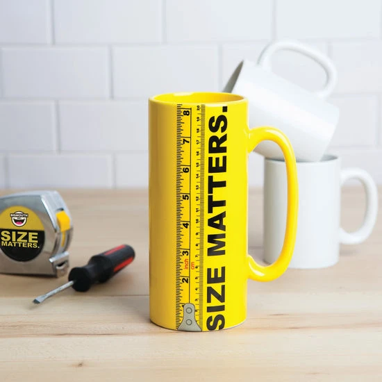 BigMouth The Size Matters Coffee Mug 4 BigMouth The Size Matters Coffee Mug - Image 2