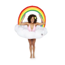 BigMouth Giant Rainbow Pool Float