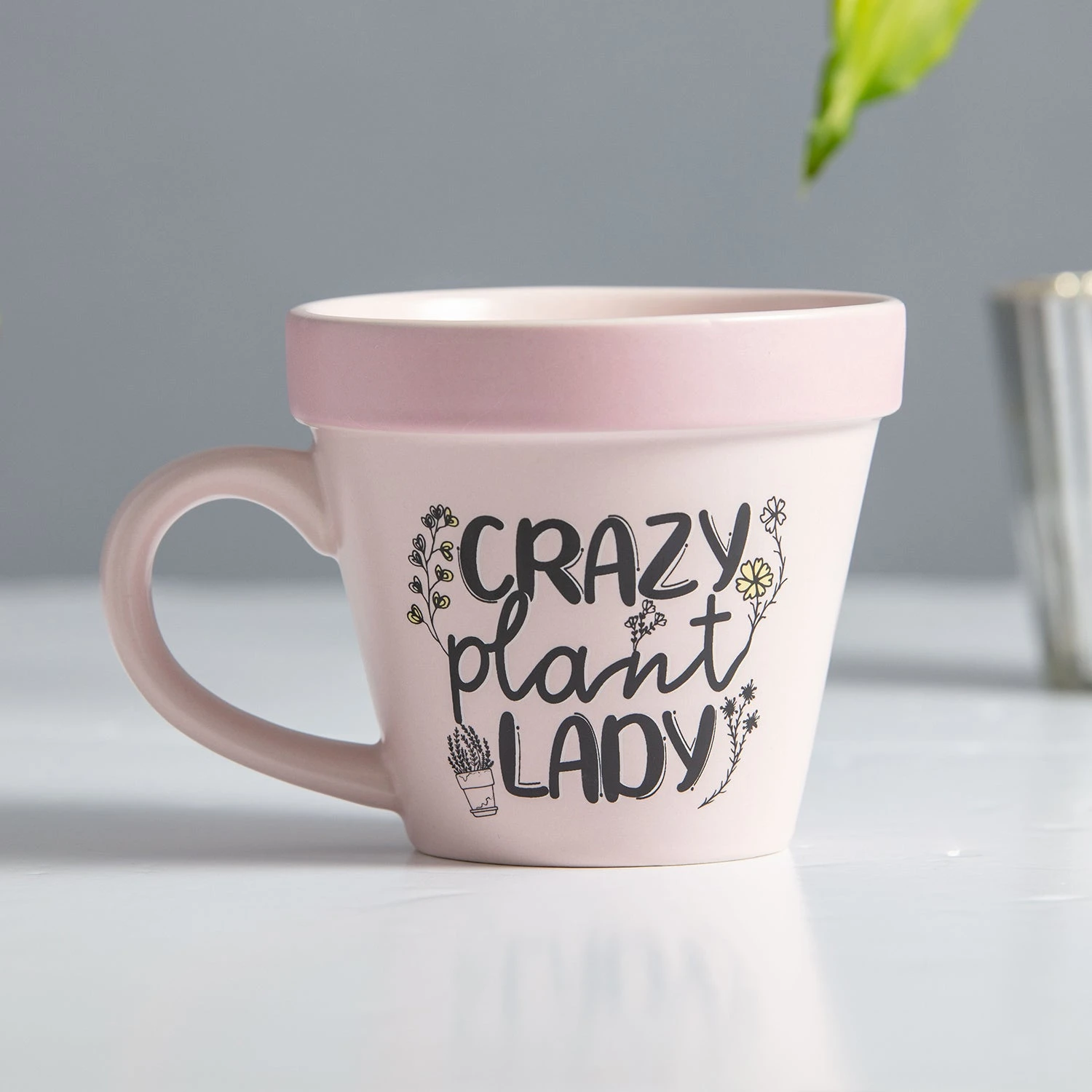 Plant-a-holic Mugs - Crazy Plant Lady 3 Plant-a-holic Mugs - Crazy Plant Lady
