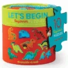 Crocodile Creek Let's Begin Puzzle - 2 Piece Dinosaur Puzzle 2 Crocodile Creek Let's Begin Puzzle - 2 Piece Dinosaur Puzzle -Toy Sale Store C29522 1