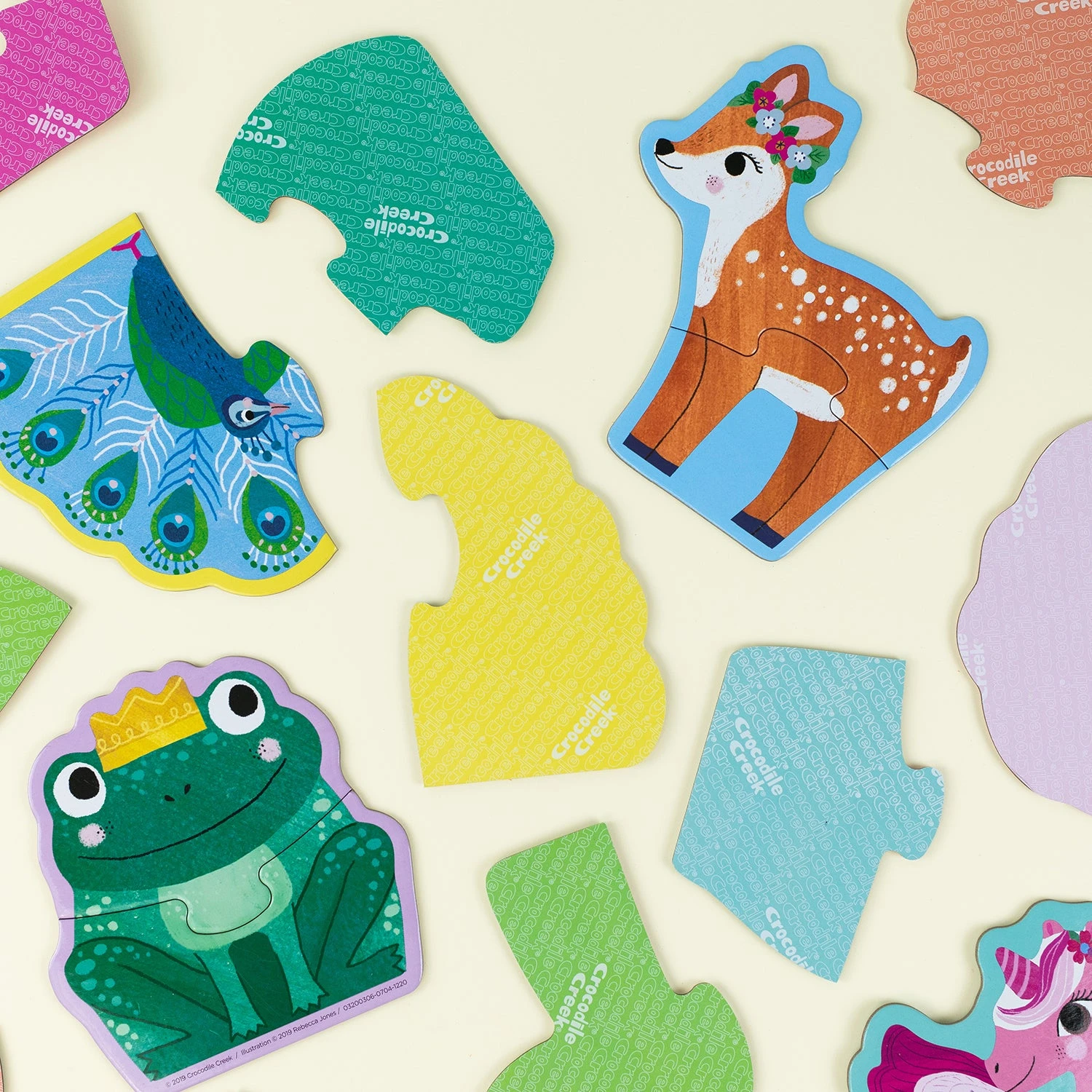 Crocodile Creek Lets Begin 2 Piece Puzzle - Unicorn 8 Crocodile Creek Lets Begin 2 Piece Puzzle - Unicorn - Image 6