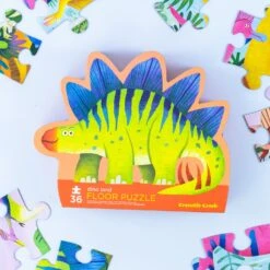Crocodile Creek 36 Piece Classic Floor Puzzle - Dino Land