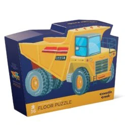 Crocodile Creek 36 Piece Classic Floor Puzzle - Construction Zone