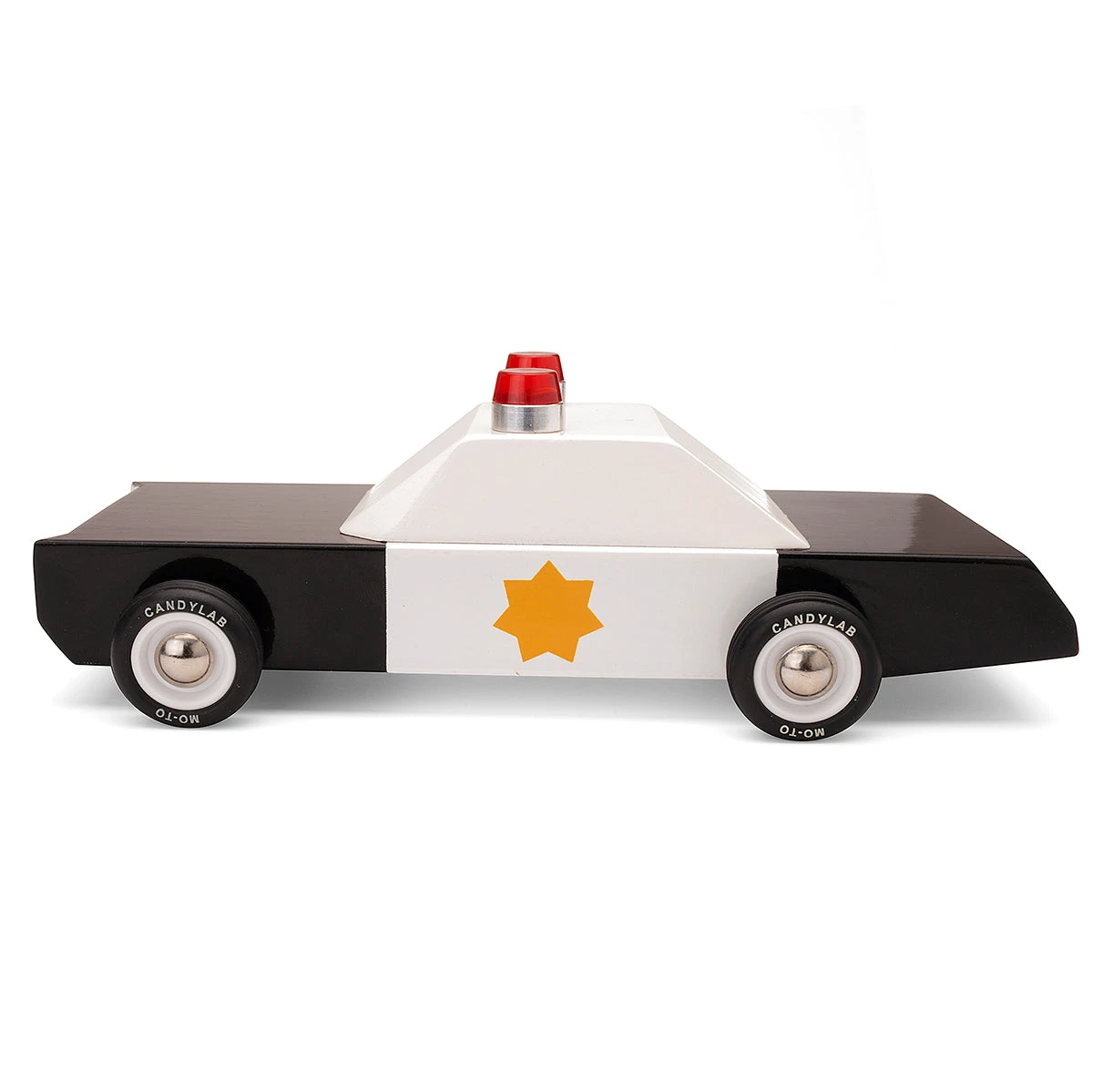 Candylab - Police Cruiser Wood Toy Car 5 Candylab - Police Cruiser Wood Toy Car - Image 3