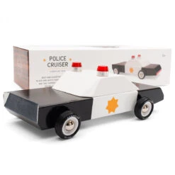 Candylab - Police Cruiser Wood Toy Car 12 Candylab - Police Cruiser Wood Toy Car -Toy Sale Store CL M0301 5