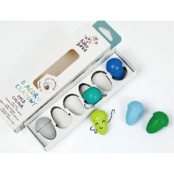 Acorn Crayons - Cool Colours (6 Pack) 9 Acorn Crayons - Cool Colours (6 Pack) -Toy Sale Store CO223096 4
