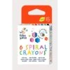 Spiral Crayons (6 Pack) 1 Spiral Crayons (6 Pack) -Toy Sale Store CP223077 1
