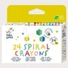 Spiral Crayons (24 Pack)