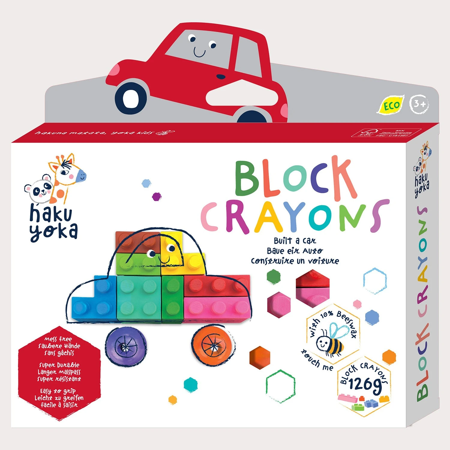 Block Crayons - Car 3 Block Crayons - Car