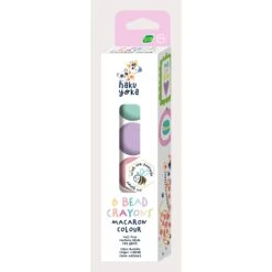 Bead Crayons - Macaron Theme (6 Pack)