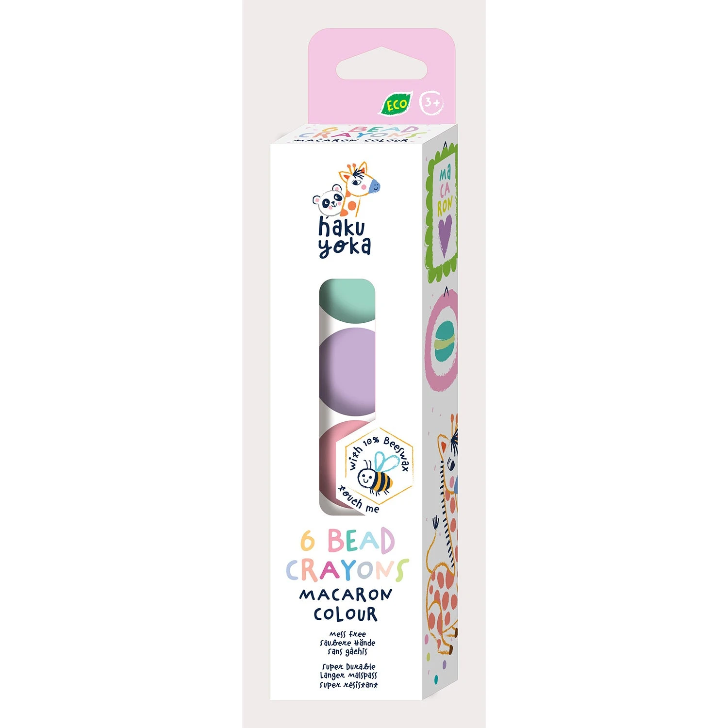 Bead Crayons - Macaron Theme (6 Pack) 3 Bead Crayons - Macaron Theme (6 Pack)