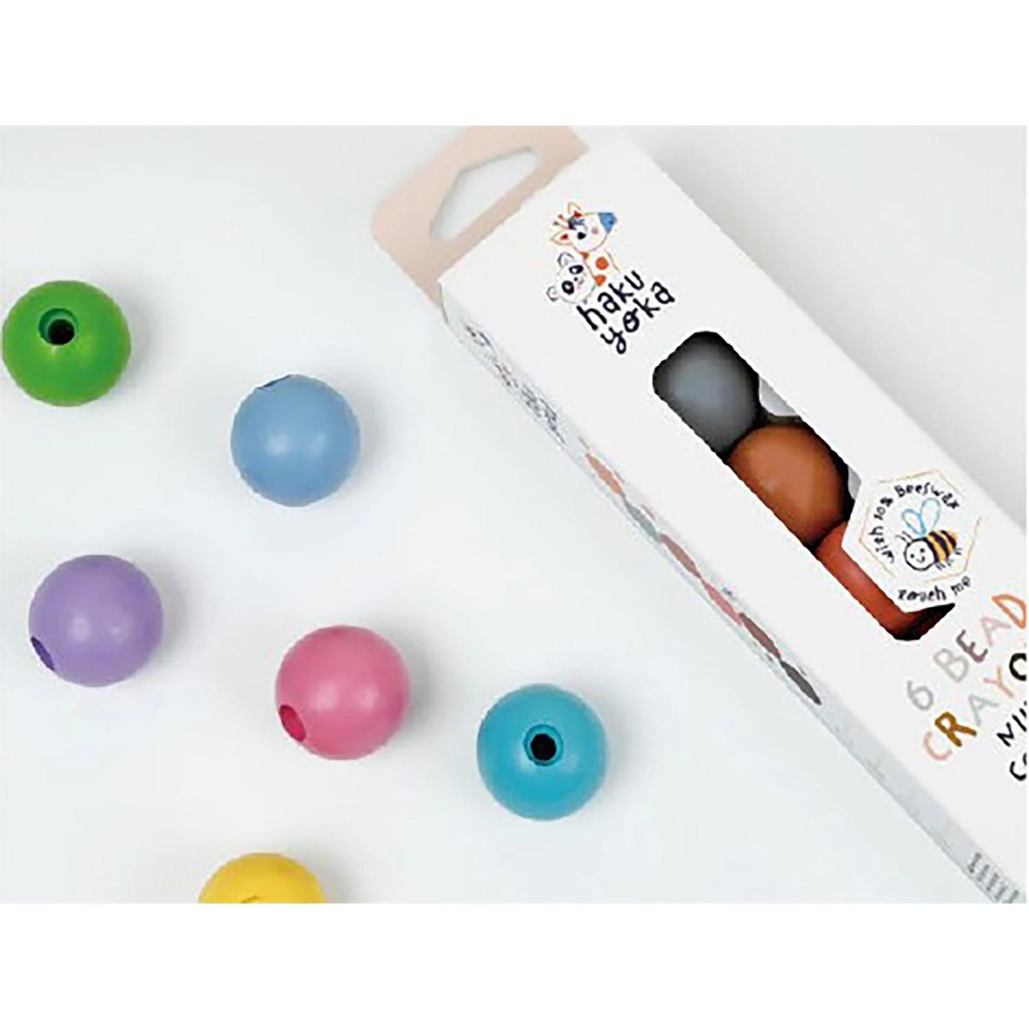 Bead Crayons - Macaron Theme (6 Pack) 4 Bead Crayons - Macaron Theme (6 Pack) - Image 2