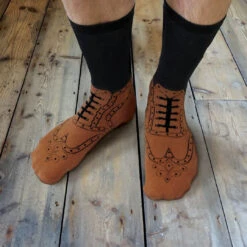 Ginger Fox - Brogue Socks