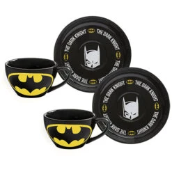 DC COMICS Batman Tea Cup & Saucer - Set Of 2