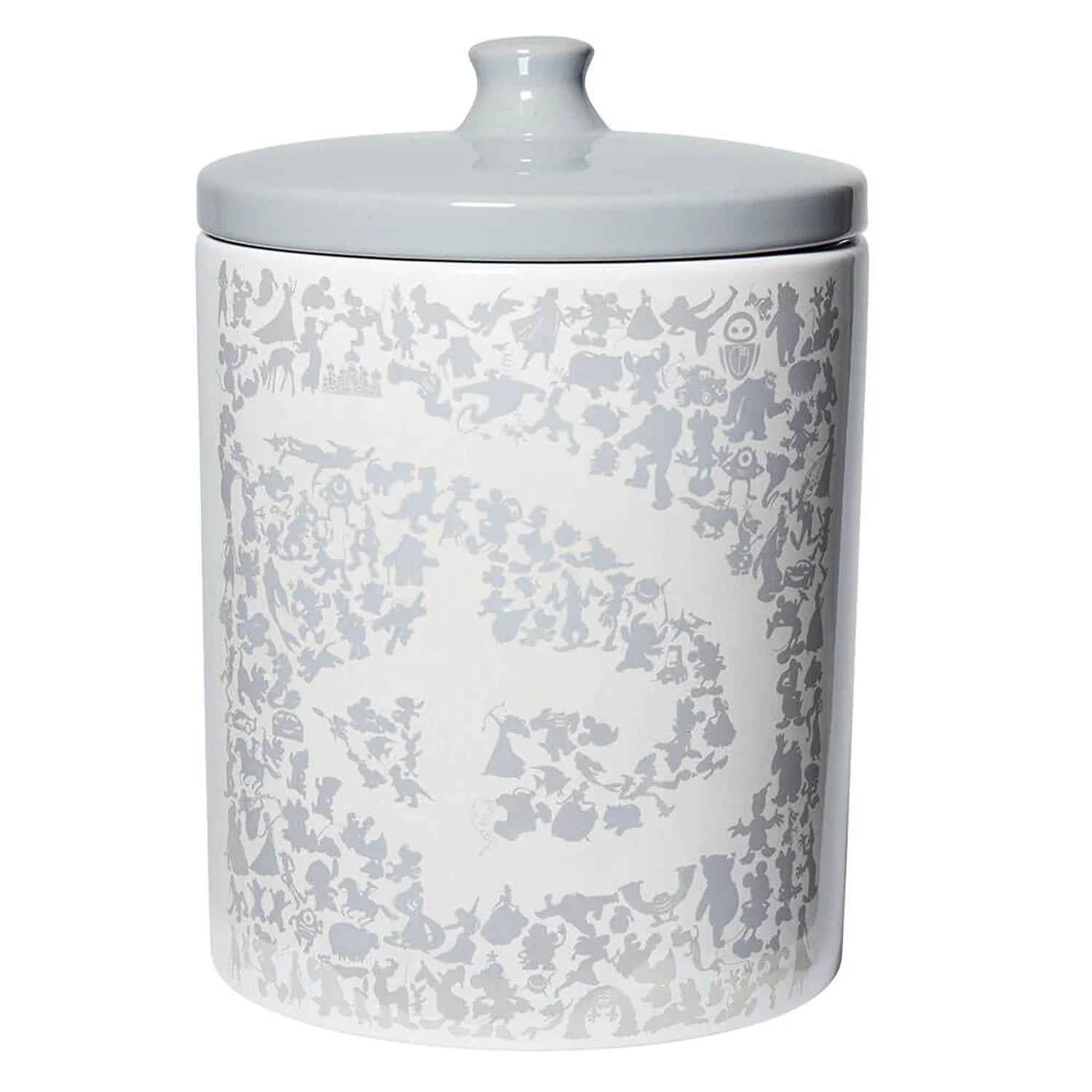 Disney 100 Platinum Silhouette Canister 3 Disney 100 Platinum Silhouette Canister