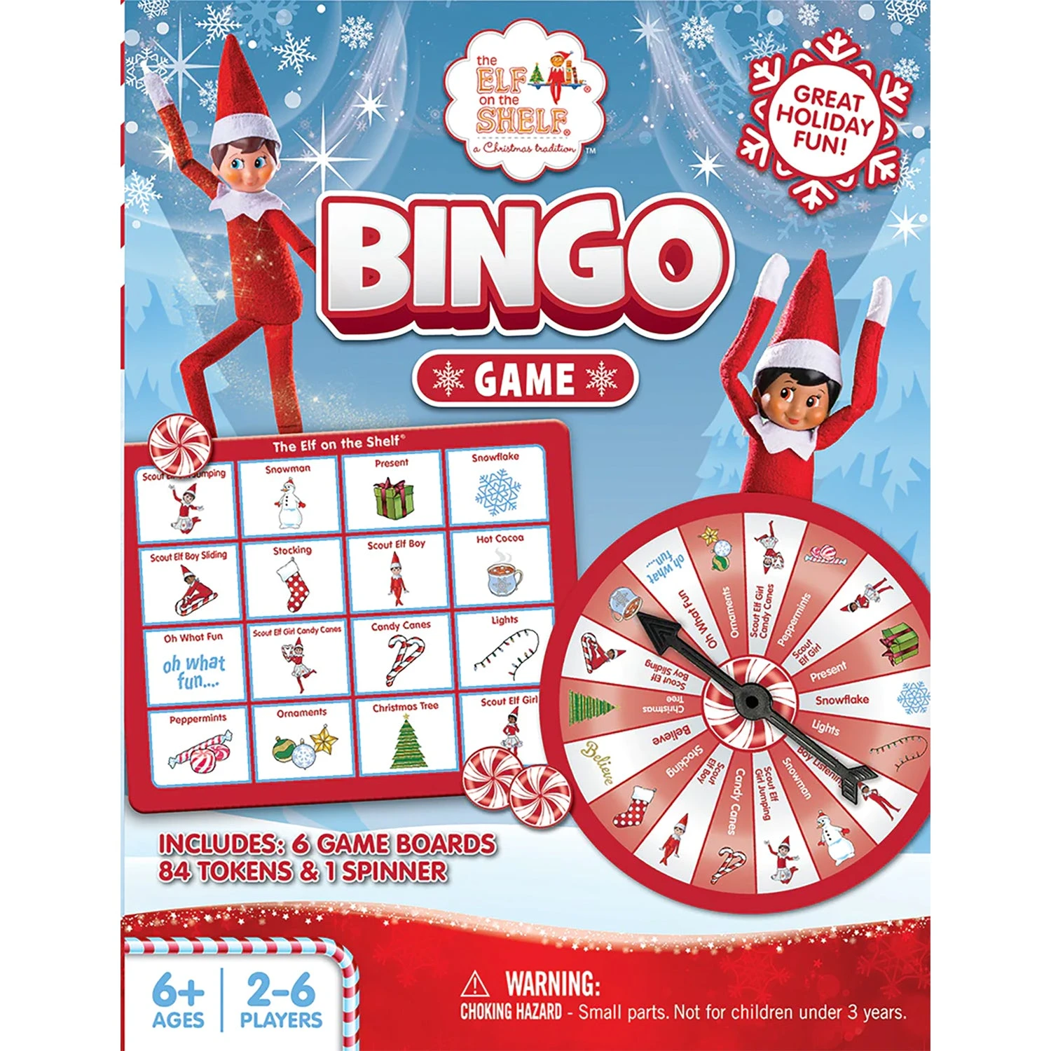 Elf On The Shelf - Bingo Game 3 Elf On The Shelf - Bingo Game