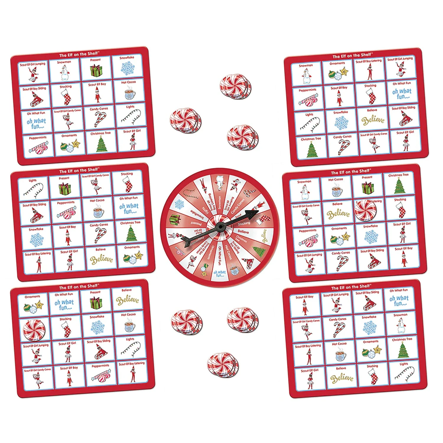 Elf On The Shelf - Bingo Game 6 Elf On The Shelf - Bingo Game - Image 4