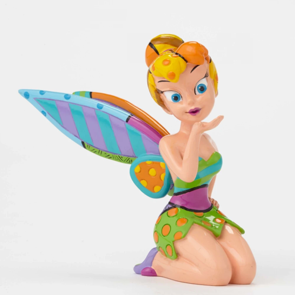 Disney By Britto - Tinker Bell Kissing Mini Figurine 4 Disney By Britto - Tinker Bell Kissing Mini Figurine - Image 2