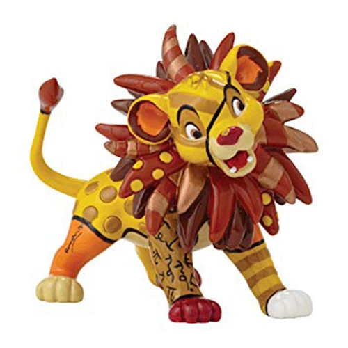 Disney By Britto - Simba The Lion King Mini Figurine 3 Disney By Britto - Simba The Lion King Mini Figurine