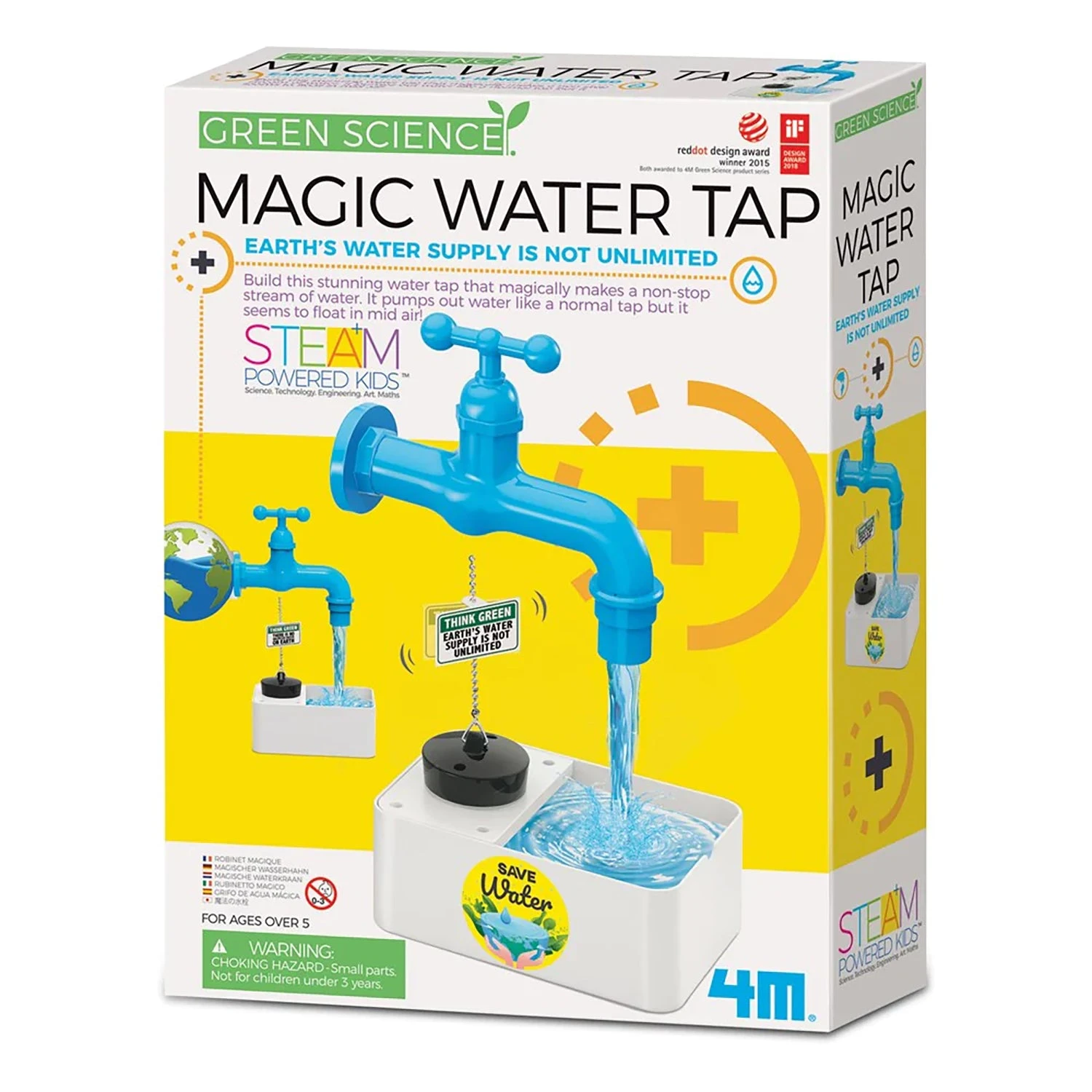 4M - Green Science - Magic Water Tap 3 4M - Green Science - Magic Water Tap